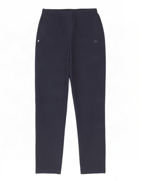Pantaloni della tuta da donna Adidas UK 12 Medium Blu Navy