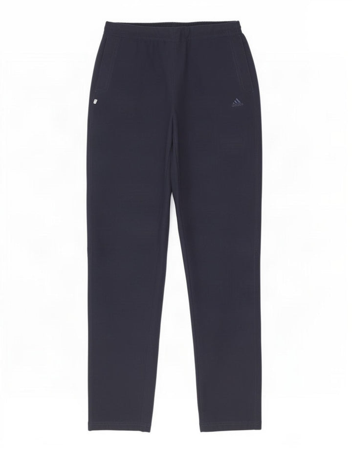 Pantaloni della tuta da donna Adidas UK 12 Medium Blu Navy