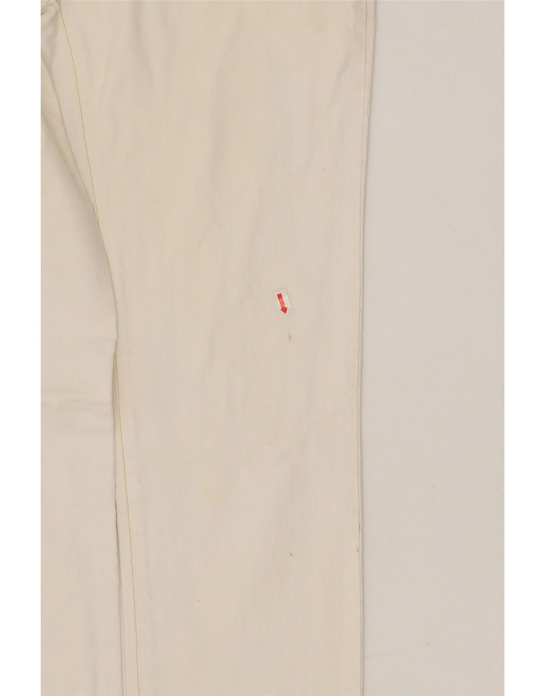 DANIELE ALESSANDRINI Womens Slim Casual Trousers W29 L31 White Vintage Daniele Alessandrini and Second-Hand Daniele Alessandrini from Messina Hembry 