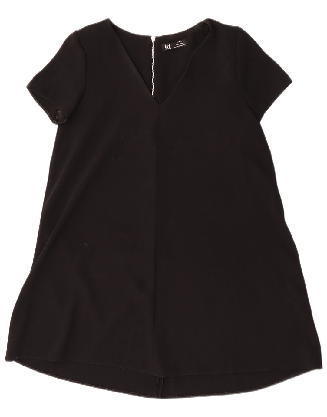 Abito a trapezio da donna Zara UK 6 XS nero
