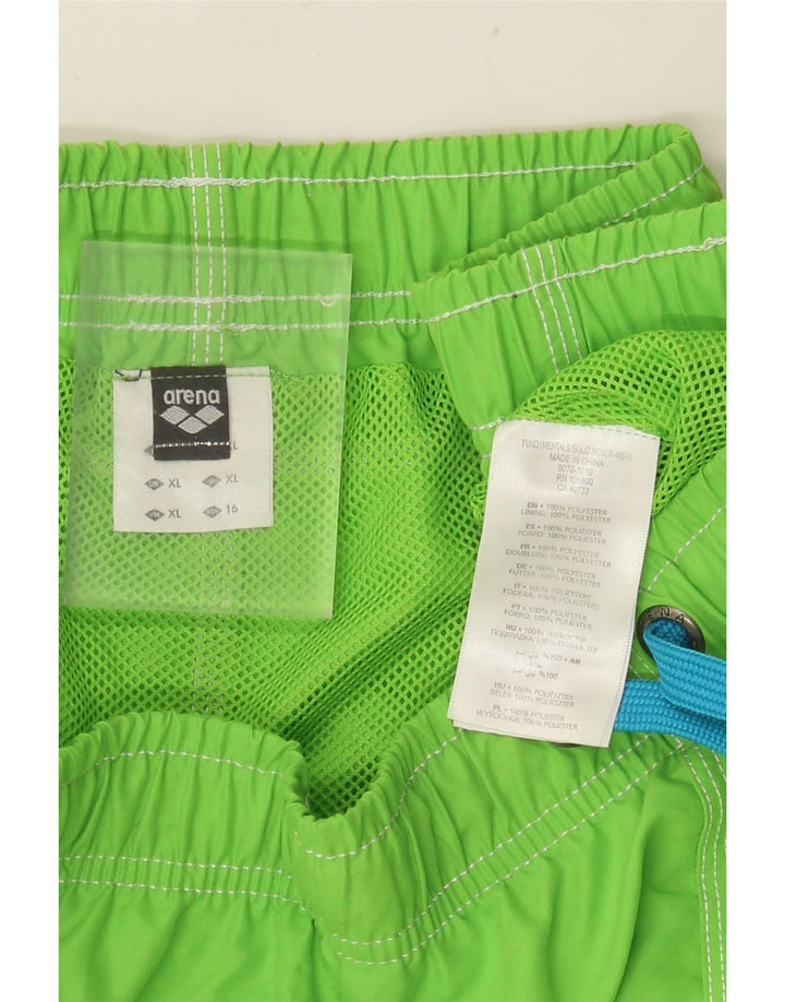 Pantaloncini da bagno da uomo ARENA XL verde poliestere