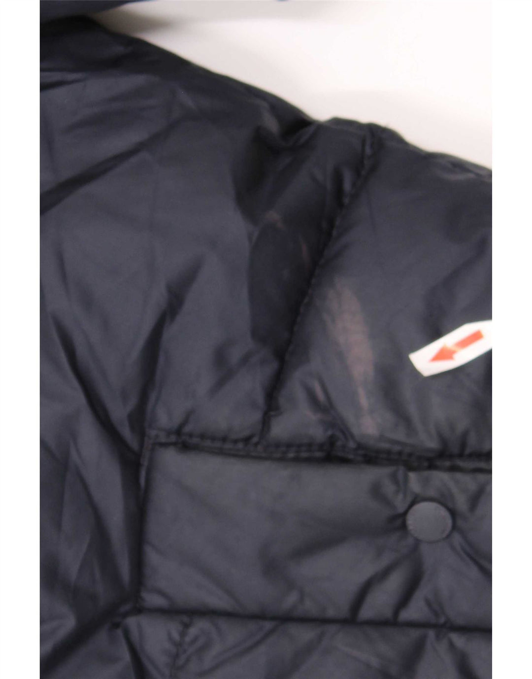 Giacca imbottita con cappuccio Zara per ragazzi 13-14 anni in poliestere blu navy