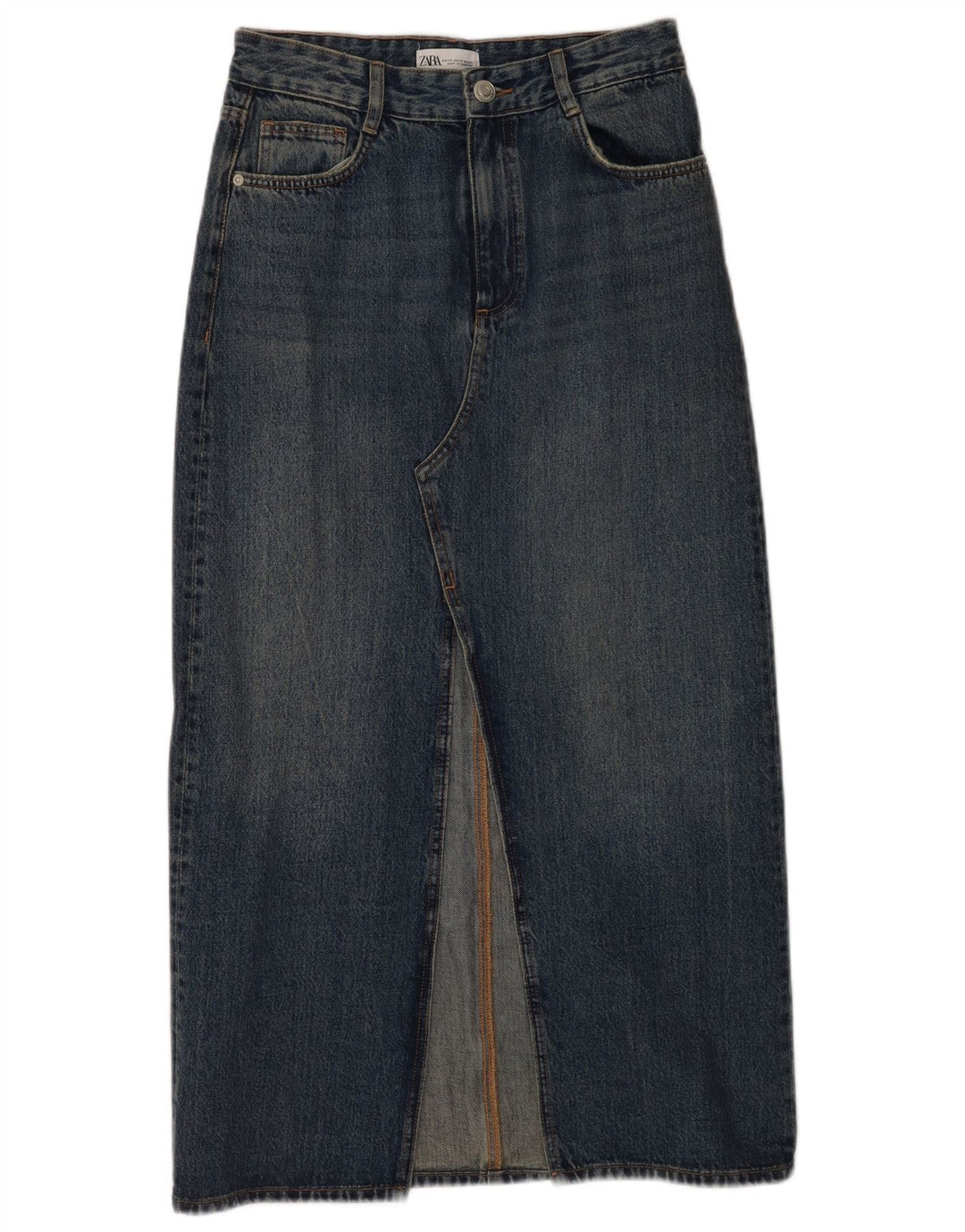 Gonna di jeans Zara da donna XS W24 Blu
