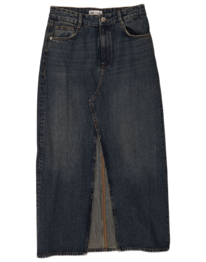Gonna di jeans Zara da donna XS W24 Blu