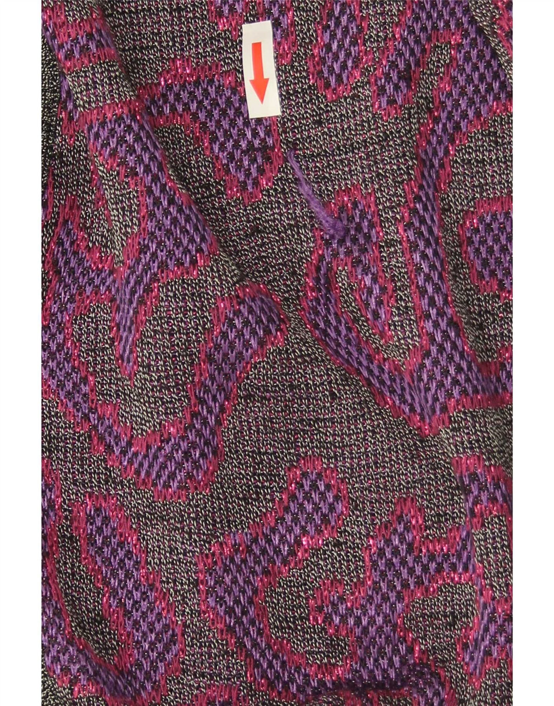 Maglione cardigan da donna con motivo astratto Di Bari IT 40 piccolo viola