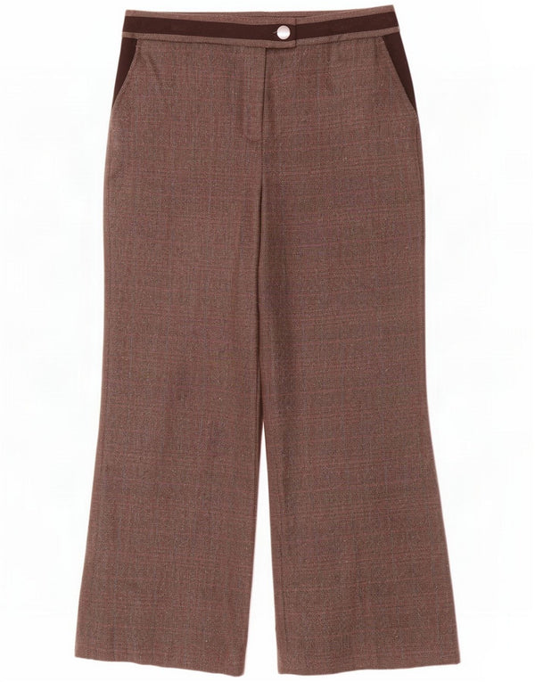 Marks & Spencer Pantaloni corti Per Una da donna UK 10 Small W30 L26 Marrone