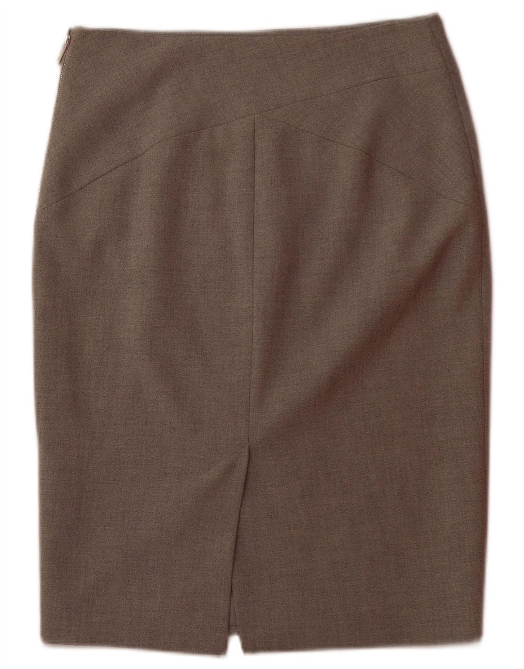 KAREN MILLEN Womens Pencil Skirt UK 10 Small W30  Grey Polyester