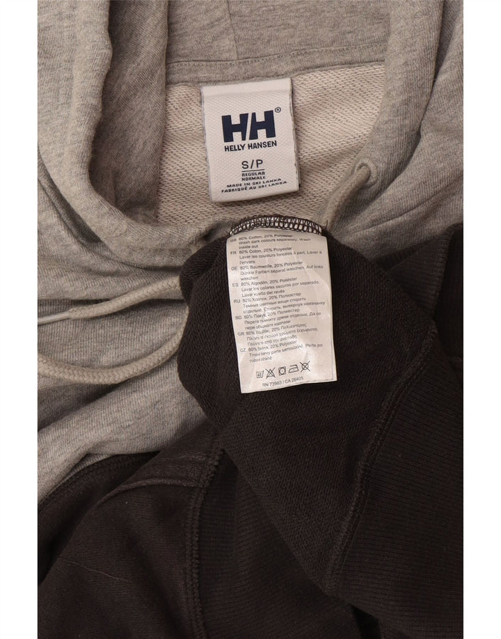 Maglione con cappuccio grafico da uomo Helly Hansen piccolo multicolore a blocchi di colore