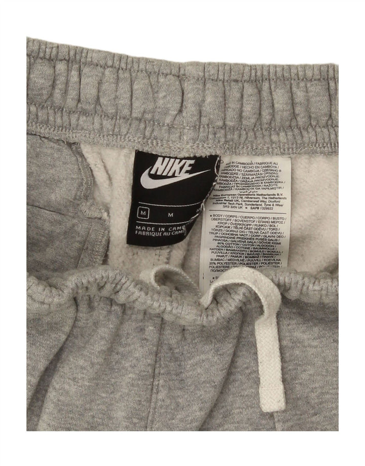 Pantaloncini sportivi Nike da uomo con grafica in cotone grigio medio