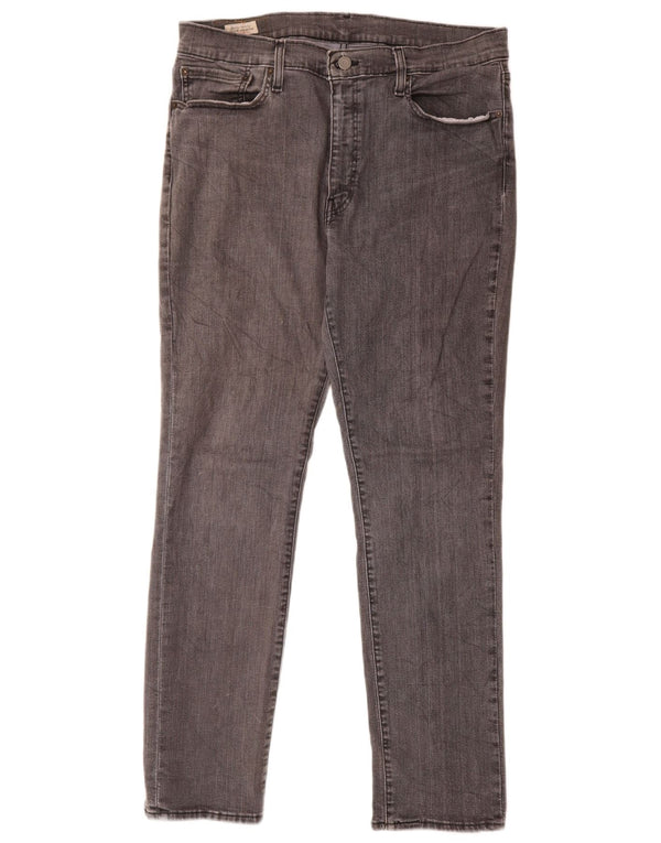 Jeans Levi's Uomo 511 Slim W36 L32 Cotone Grigio