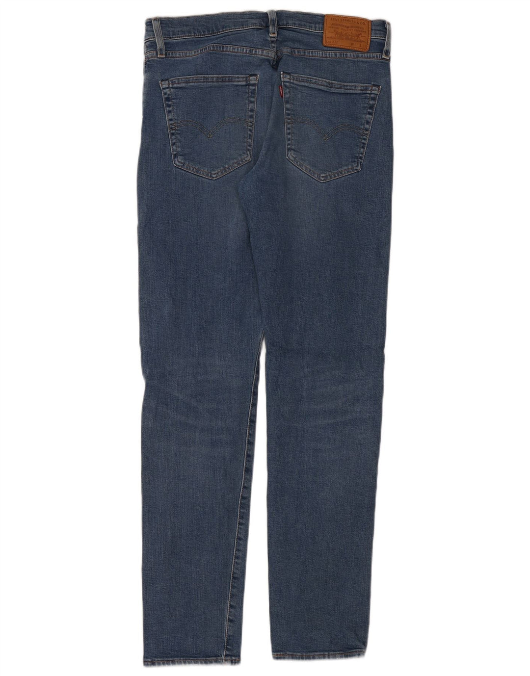 Jeans Levi's Uomo 512 Slim Tapered W32 L34 Cotone Blu