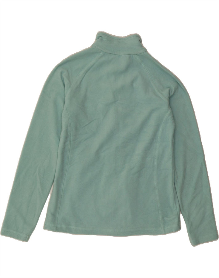 MOUNTAIN WAREHOUSE Womens Fleece Jacket UK 8 Small Turquoise Polyester Vintage Mountain Warehouse and Second-Hand Mountain Warehouse from Messina Hembry 