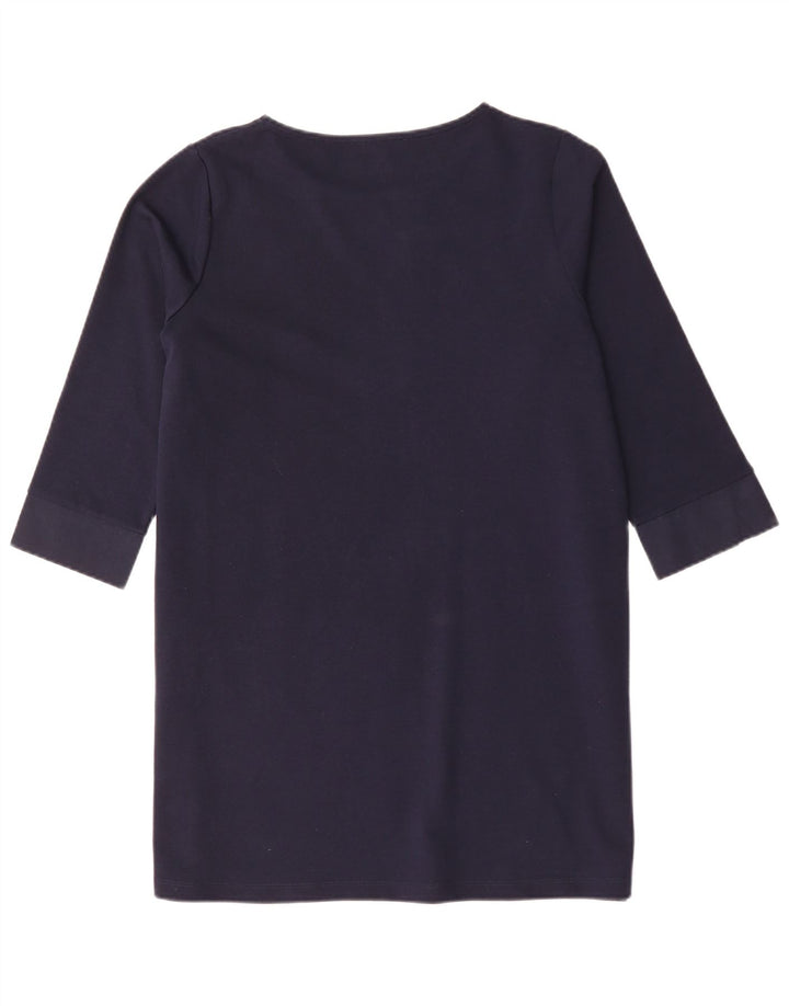 Abito basic da donna Marks & Spencer con maniche a 3/4 UK 16 grande blu navy classico