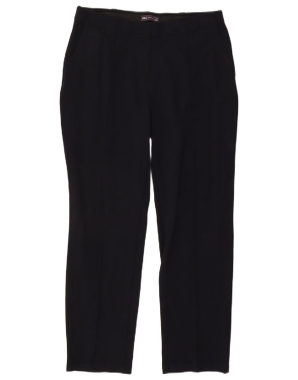 Pantaloni chino da donna Marks & Spencer UK 14 medi W30 L27 Blu navy