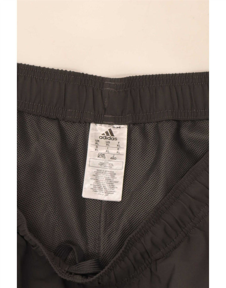 Pantaloncini sportivi da uomo Adidas XL poliestere grigio