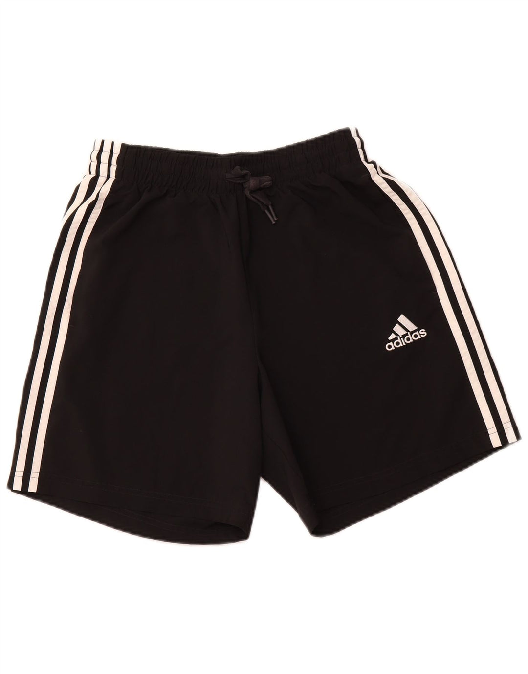 Pantaloncini sportivi da uomo ADIDAS medio nero in poliestere