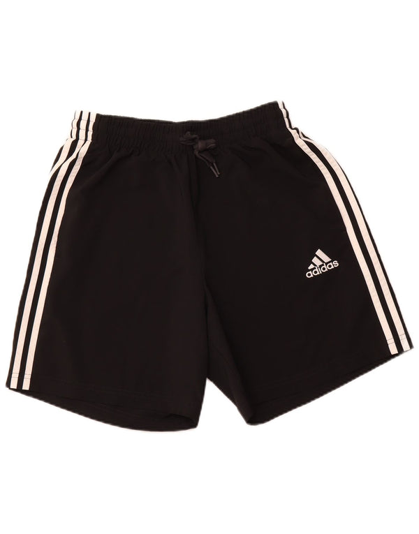 Pantaloncini sportivi da uomo ADIDAS medio nero in poliestere