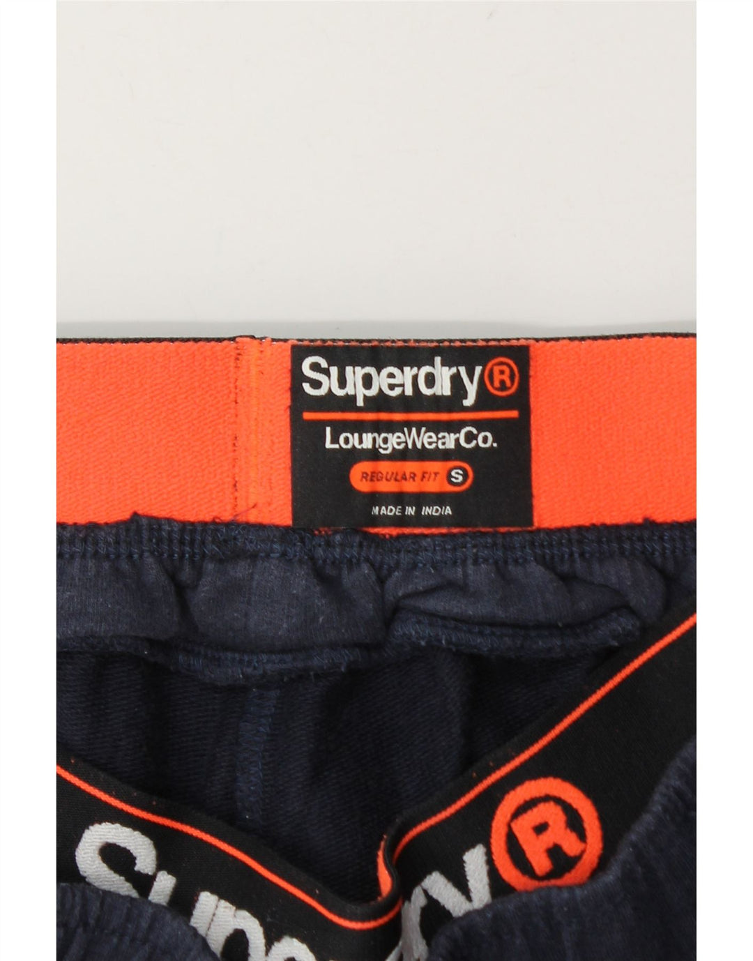 Pantaloncini sportivi da uomo Regular Fit Superdry Small Blu Navy