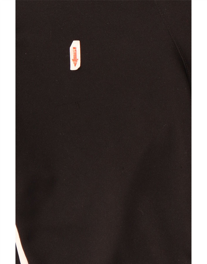 Pantaloni da tuta Adidas Climacool da uomo piccoli in poliestere color block nero