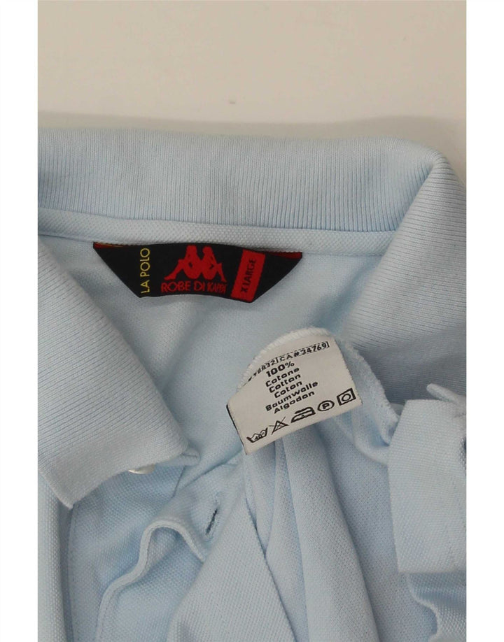 Polo Kappa Uomo XL Cotone Blu