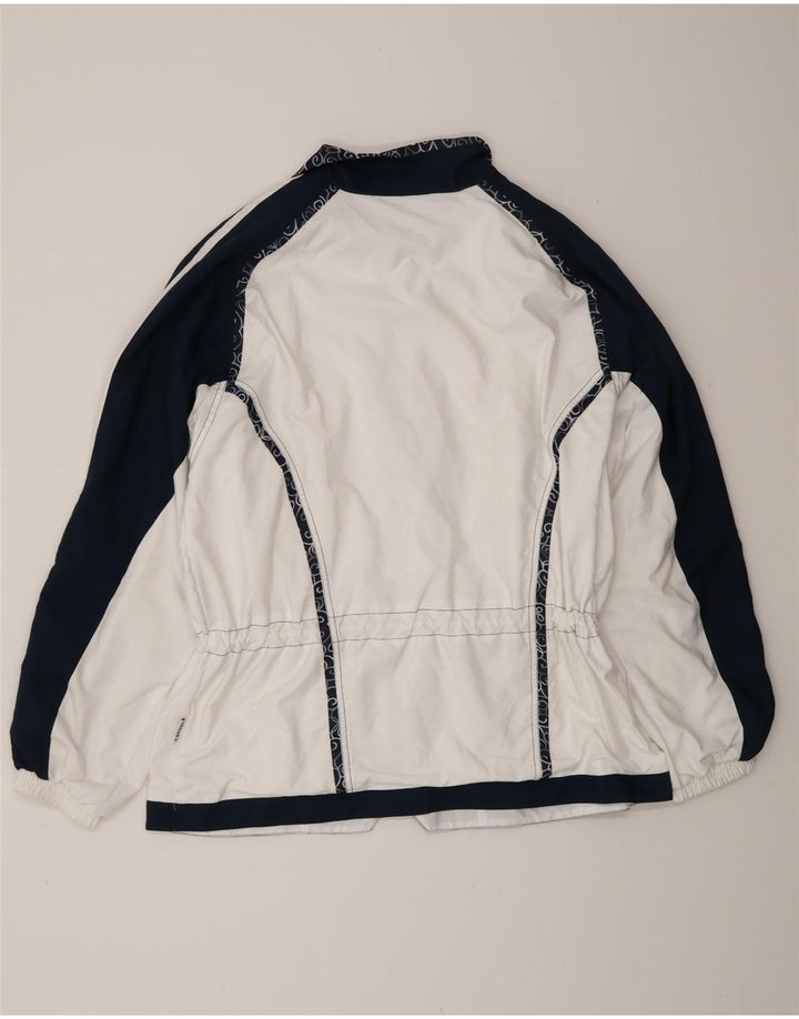 Giacca da tuta da uomo Canyon UK 42 Large Poliestere color block bianco