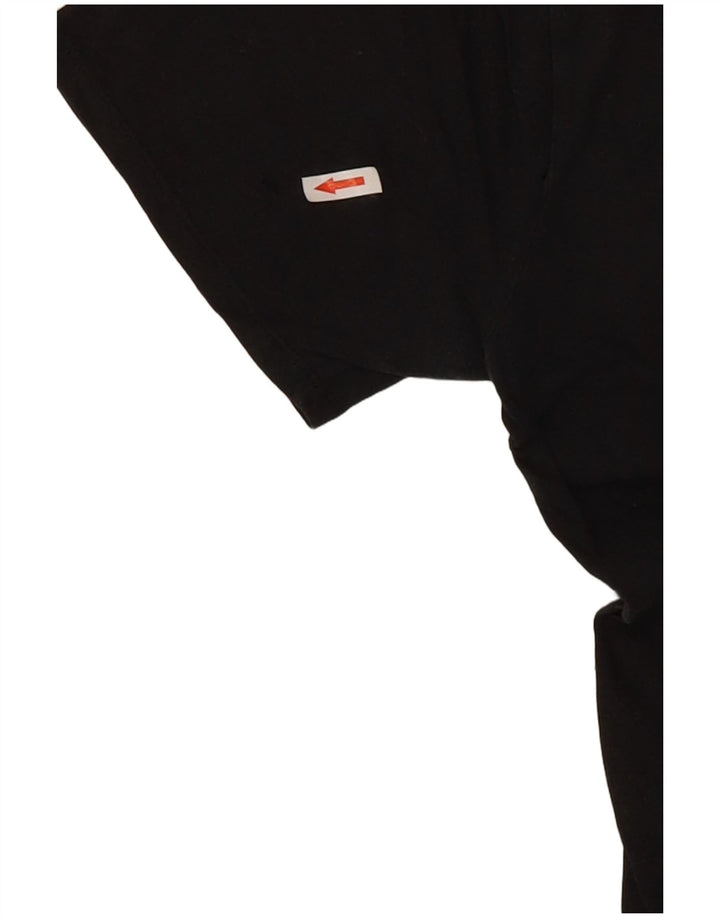 T-shirt grafica Nike Tiger Woods da uomo in cotone medio nero