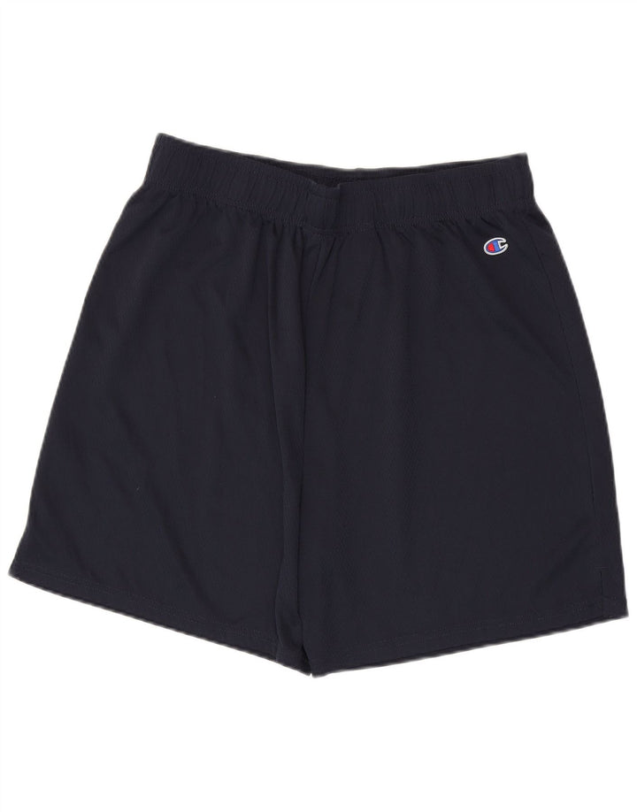 Pantaloncini sportivi da uomo Champion Large in poliestere blu navy
