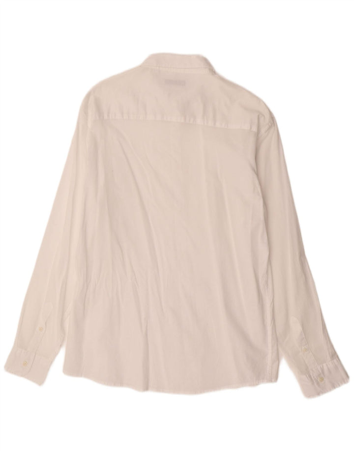 Camicia Zara Uomo Large Bianca