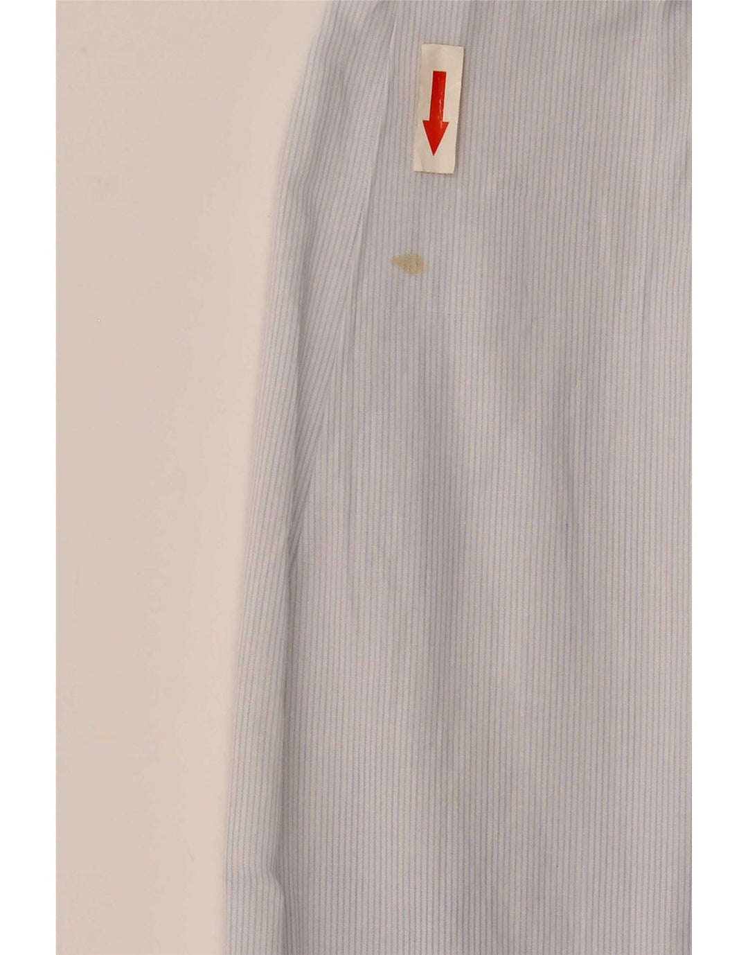 Camicia Zara da uomo slim fit in cotone gessato blu medio
