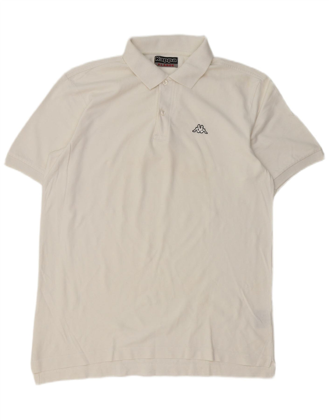 Polo Kappa Uomo XL Cotone Bianco