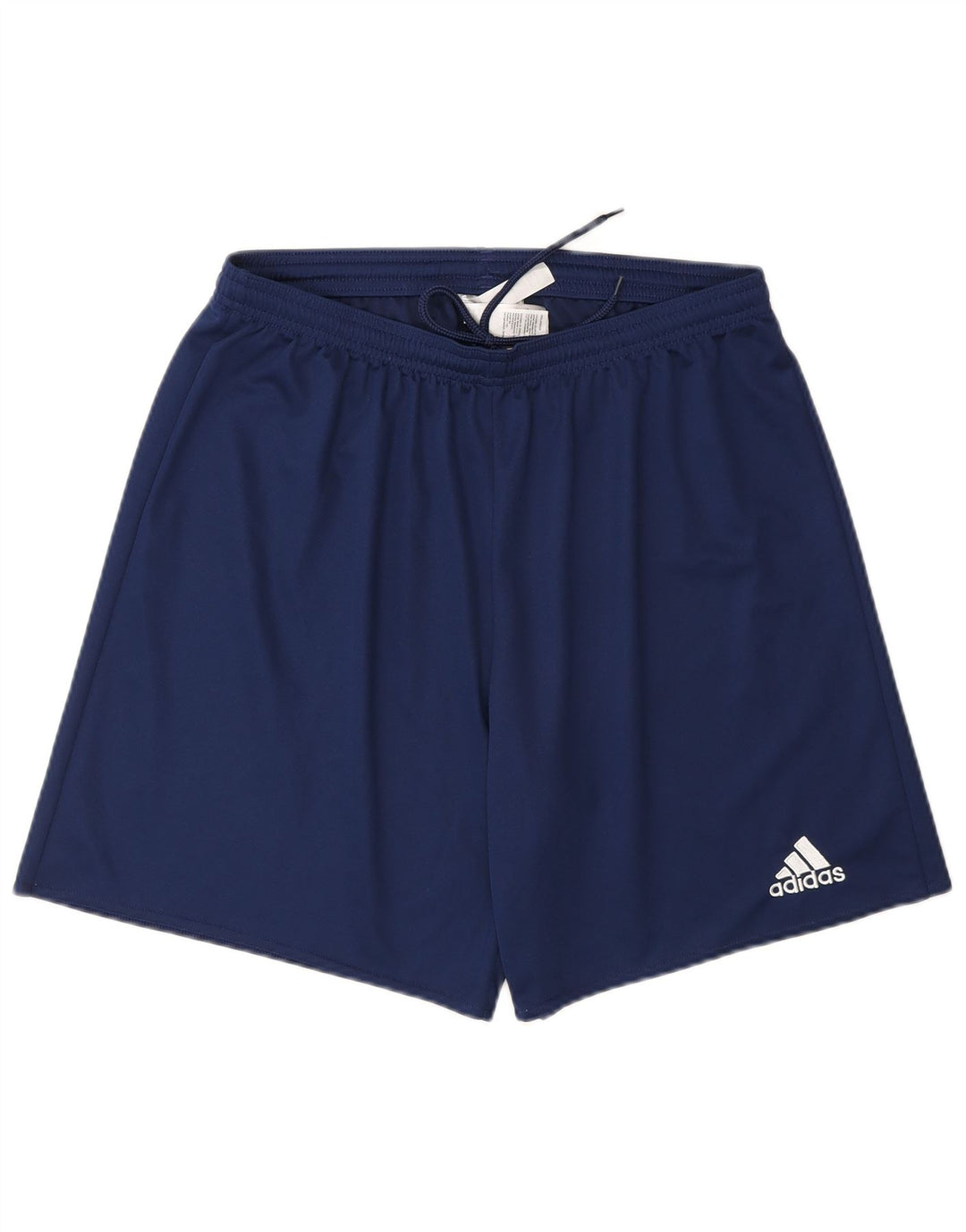 Pantaloncini sportivi Adidas Climalite da uomo di grandi dimensioni in poliestere blu navy