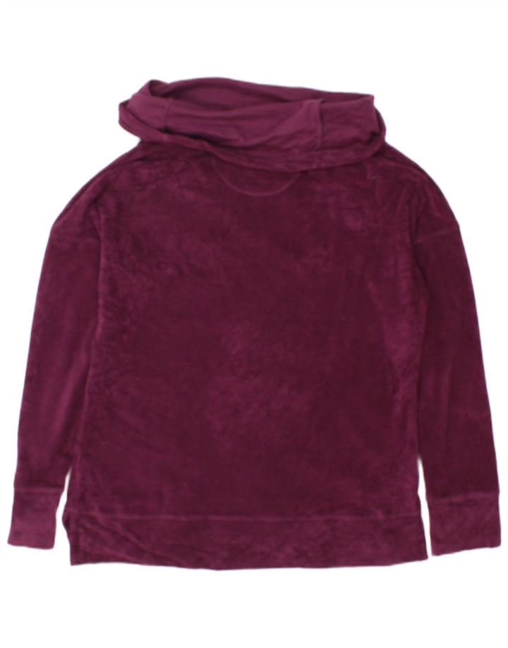 Felpa in velluto da donna Calvin Klein, maglione UK 16, grande, poliestere marrone