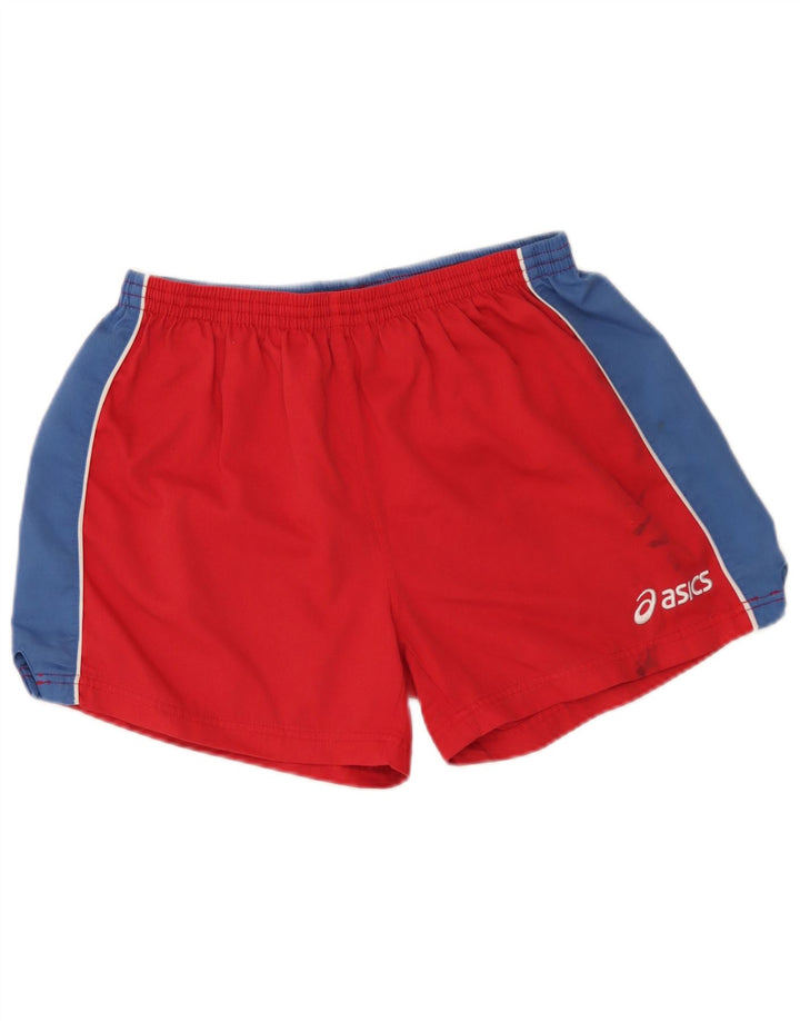 Pantaloncini sportivi da uomo Asics, colore rosso medio