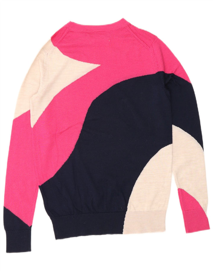 Maglione maglione girocollo da donna Marks & Spencer UK 6 XS multicolore