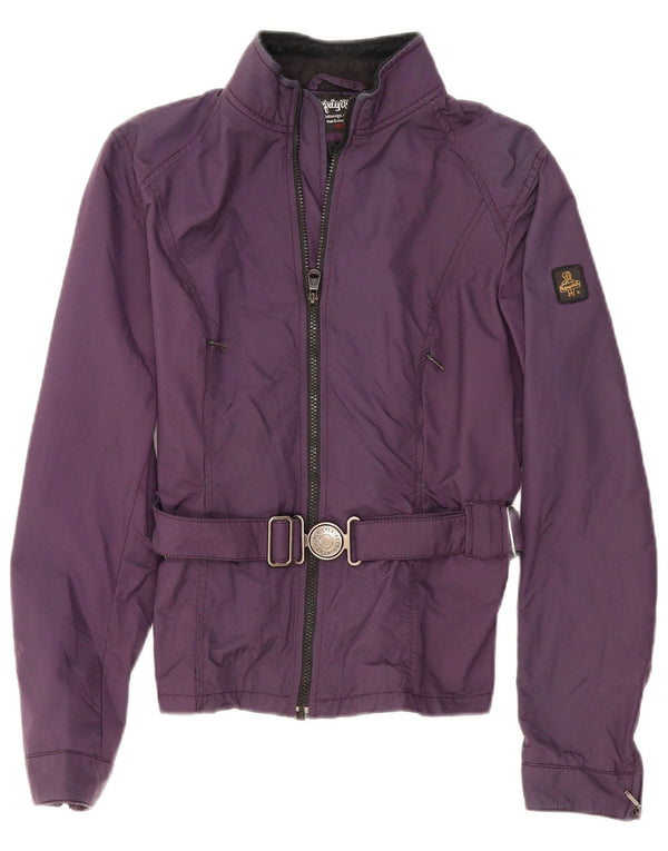 REFRIGIWEAR Womens Rain Jacket UK 18 XL Purple Nylon