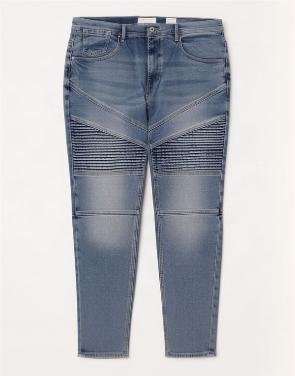 Jeans affusolati da uomo Zara EU 44 Large W34 L28 Cotone blu