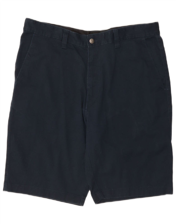 Pantaloncini chino da uomo Volcom W36 grandi in cotone blu navy