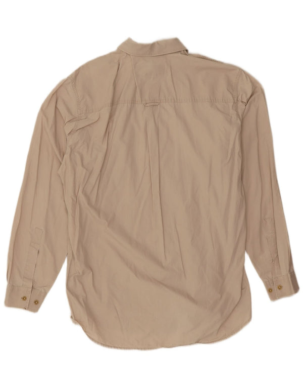 Camicia da uomo Marlboro Classics grande beige