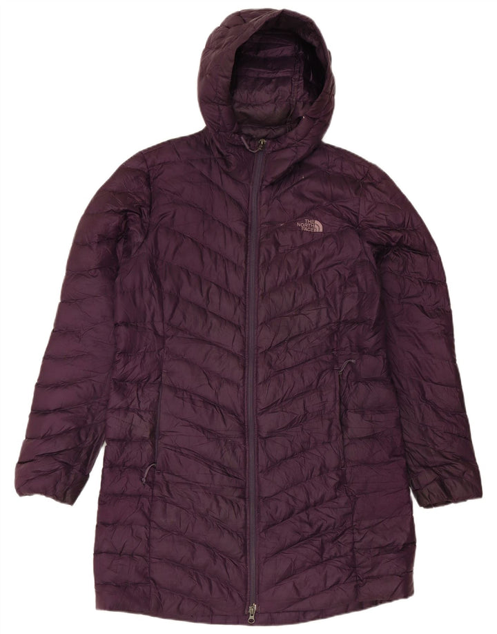 Cappotto imbottito con cappuccio da donna The North Face UK 16 Large Viola Poliestere