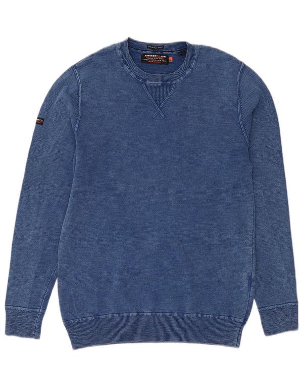 Felpa da uomo Superdry Maglione piccolo blu
