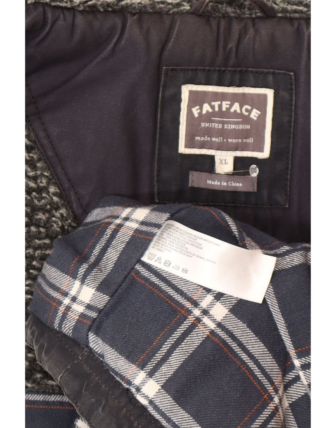 Gilet imbottito da uomo Fat Face UK 42 XL Poliestere blu navy
