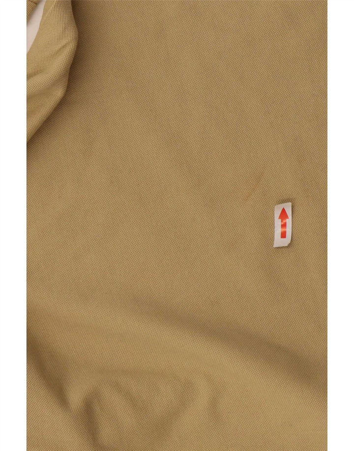 Polo Uomo Trussardi Rigata Beige Medio
