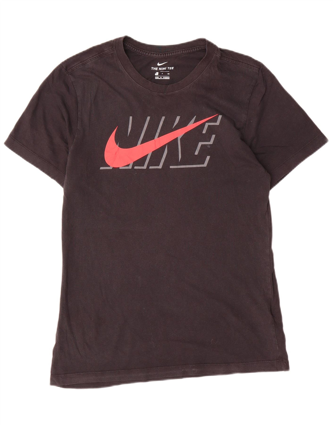 T-shirt grafica da uomo Nike Top Small in cotone nero