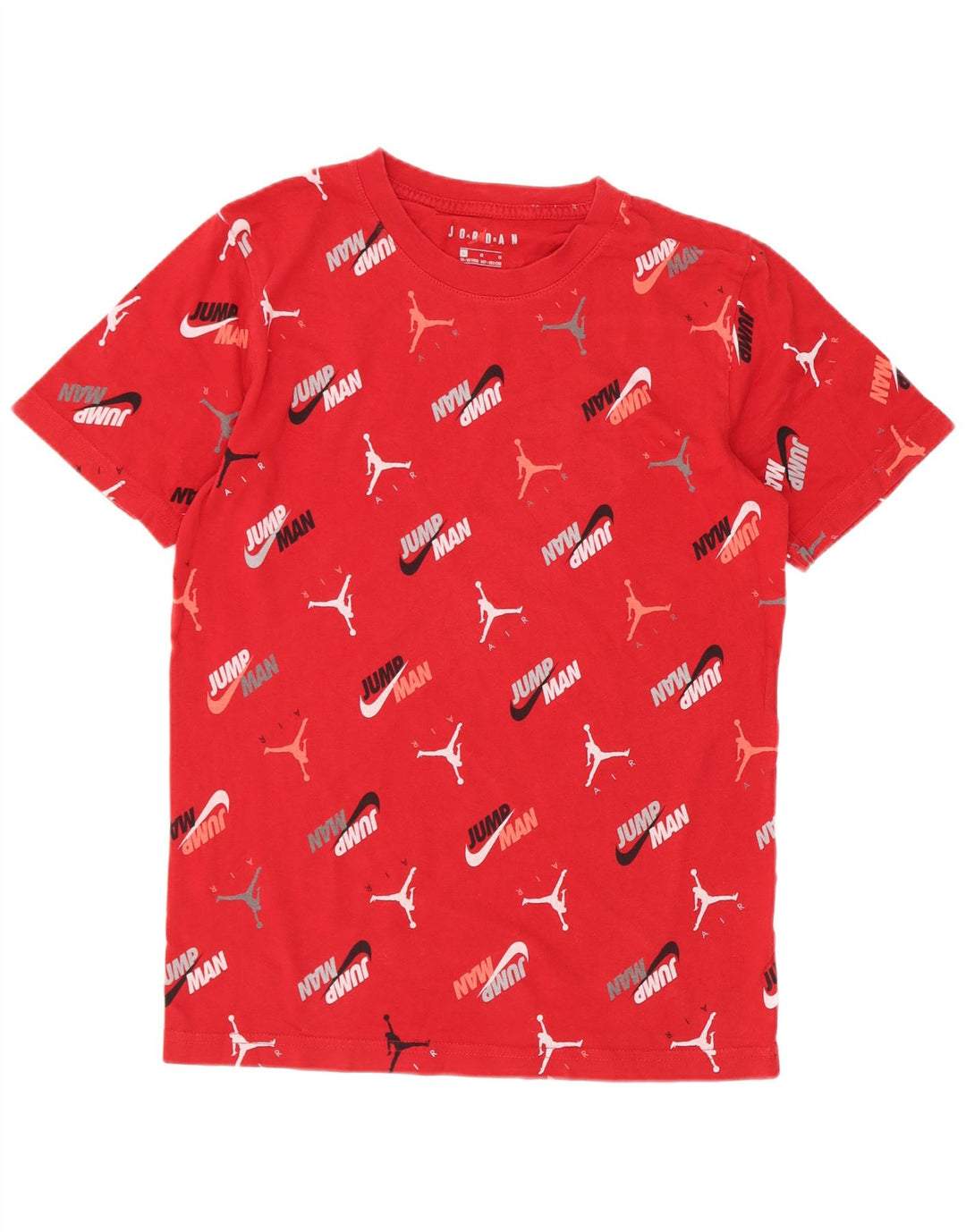 T-shirt grafica regolare Jordan da ragazzo, 12-13 anni, grande, rossa