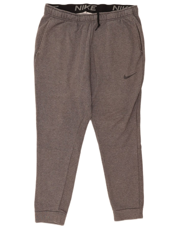 Pantaloni da tuta da uomo Nike Dri Fit Joggers XL in cotone grigio