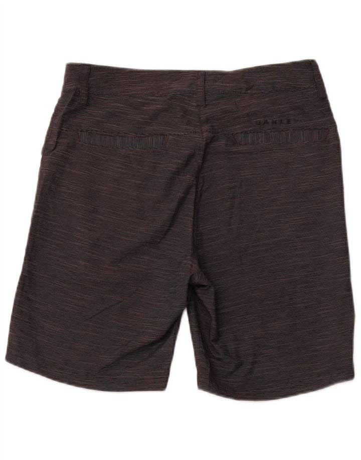 Pantaloncini chino Oakley da uomo con vestibilità regolare W30 grigio medio gessato sportivo