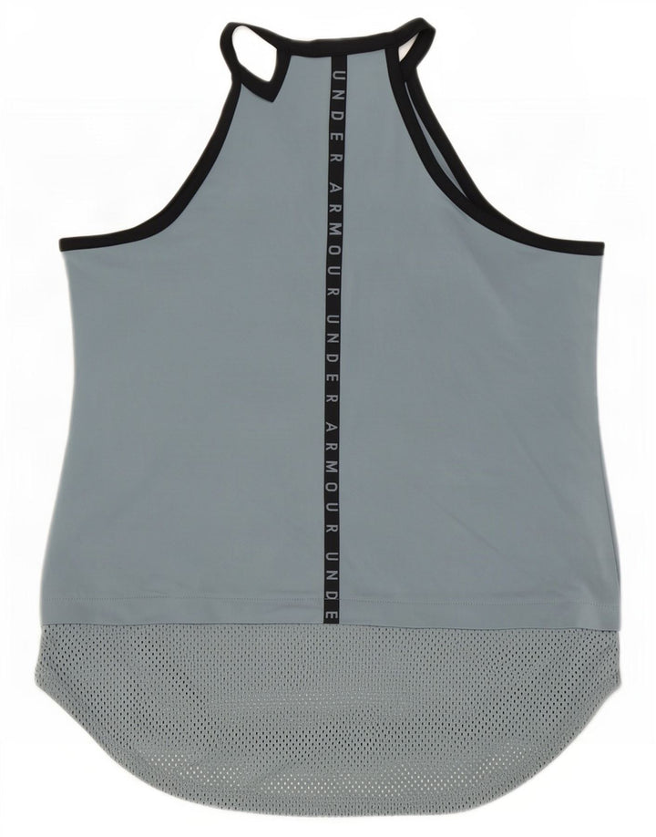 Canotta grafica Under Armour da donna Heat Gear UK 12 Grigio medio