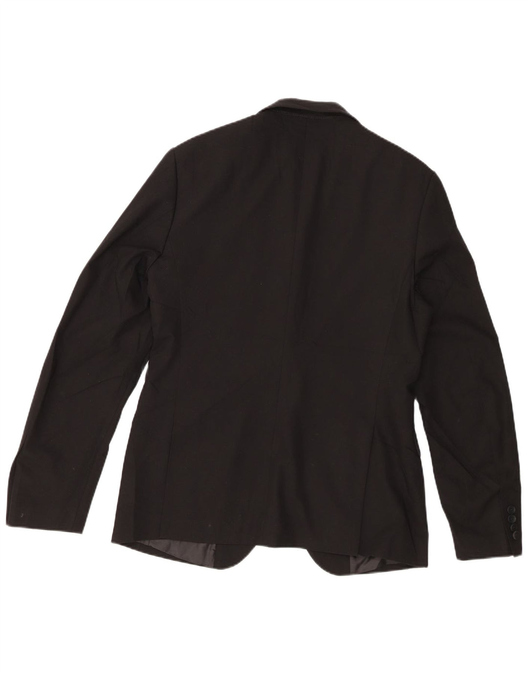 Giacca blazer a 2 bottoni da uomo Zara EU 48 viscosa nera media