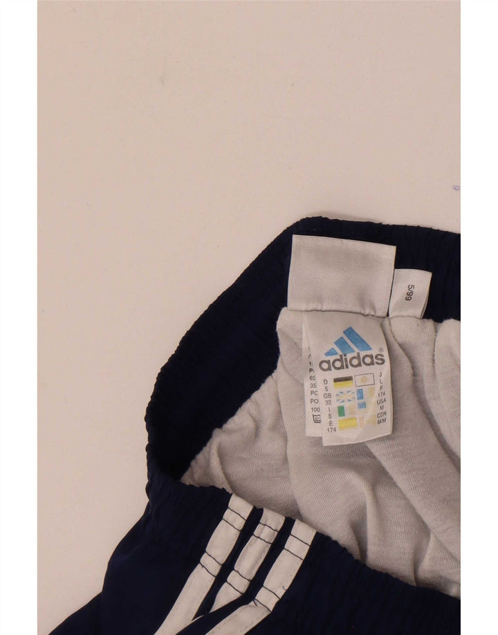 Pantaloni da tuta da uomo Adidas Joggers medi in poliestere blu navy