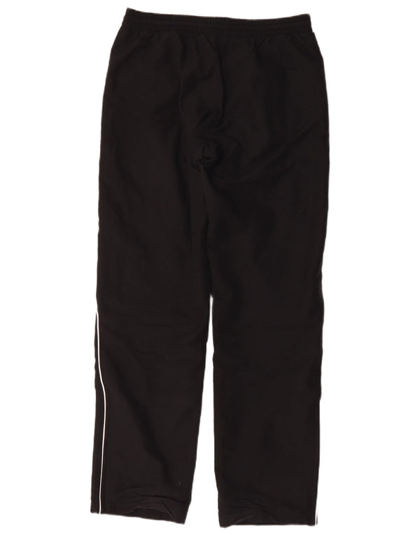 Pantaloni della tuta da donna Adidas UK 10 piccoli poliestere nero